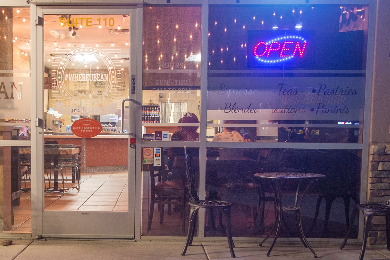 Ultima LED Neon Open Sign for Business: Horizontal 17&Prime; x 10&Prime;, Model 2