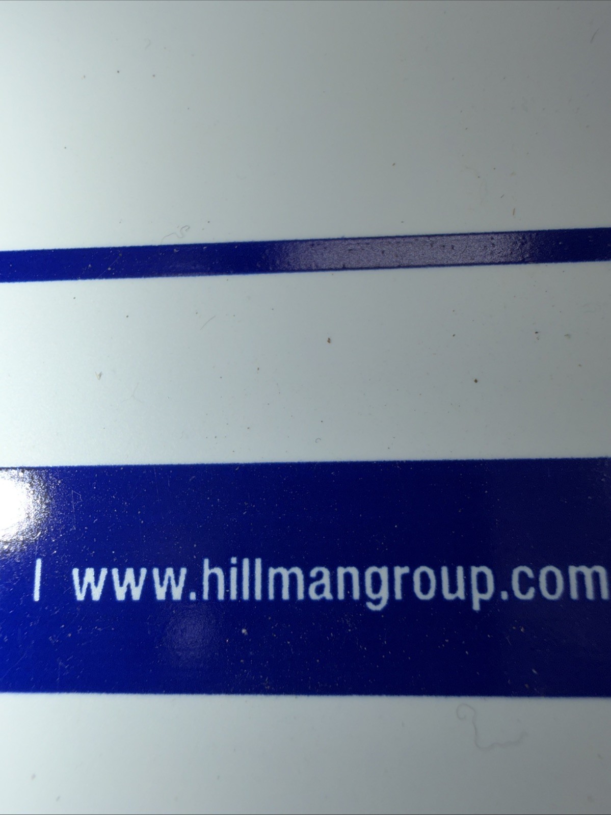 Hillman 843869 Reserved Online Order Parking Sign, 15&Prime; x 19&Prime;, Blue Vinyl USA{91}