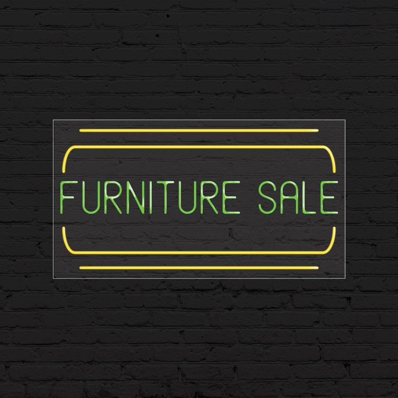Furniture Sale Sign for Business Displays | LED Flex Neon | 37&Prime;W x 20&Prime;H x 1&Prime;D