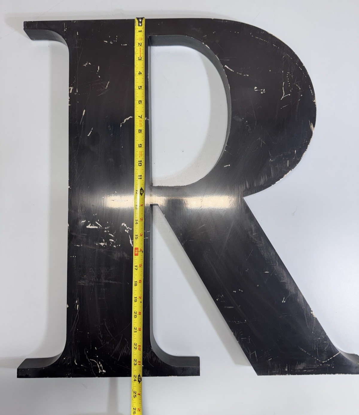 Gemini Inc 24” Cast Aluminum Architectural Letter Sign Black Commercial Letters