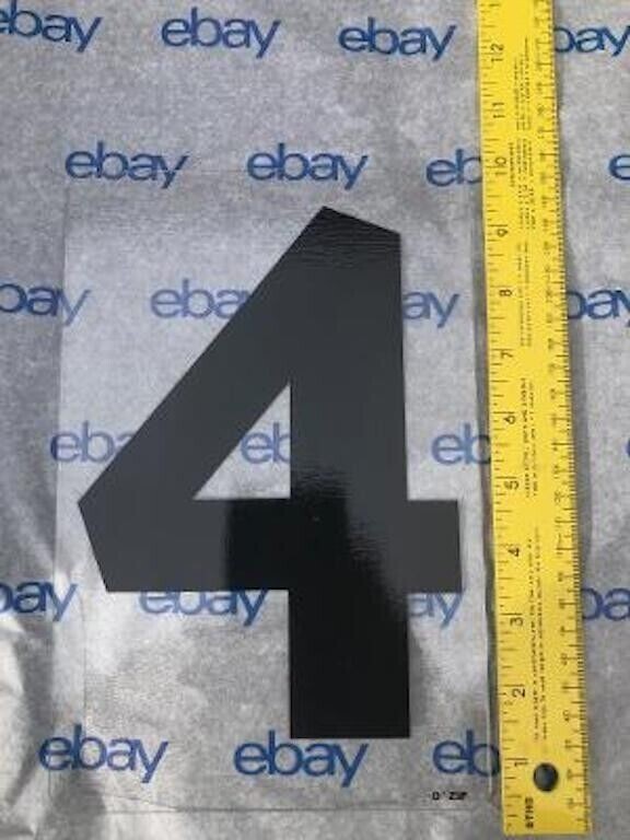 8 inch zip number changeable outdoor signage marquee NUMBERS Number 4