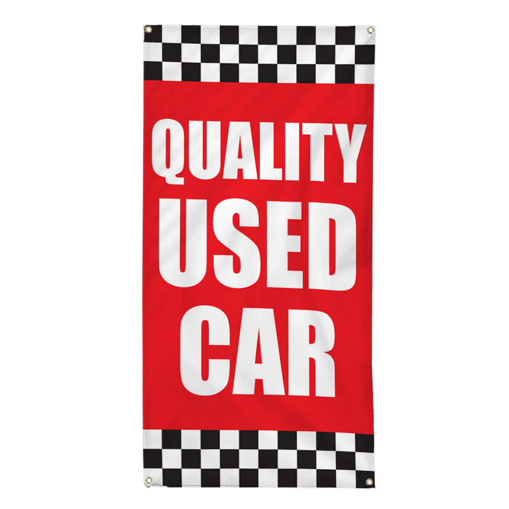 Vertical Vinyl Banner Multiple Sizes Business Weatherproof Industrial Yard Signs
