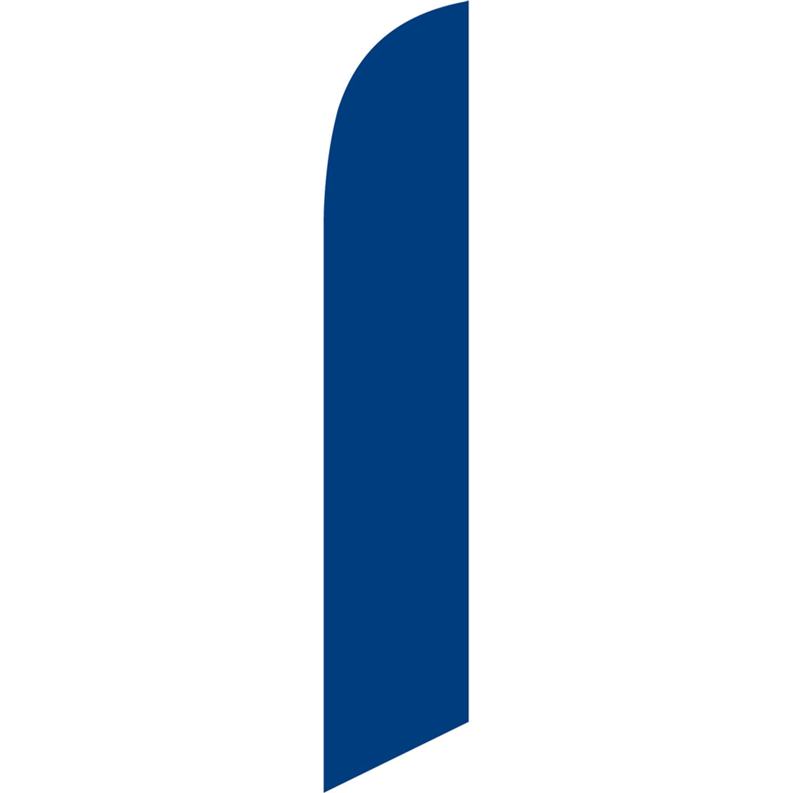 Solid Dark Blue 3 ft X 11 1/2 ft Swooper Flag