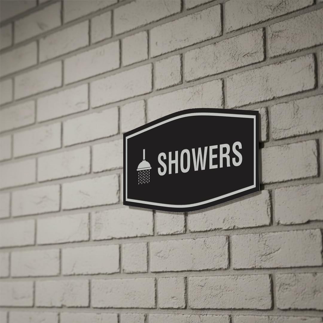Fancy Showers Wall or Door Sign