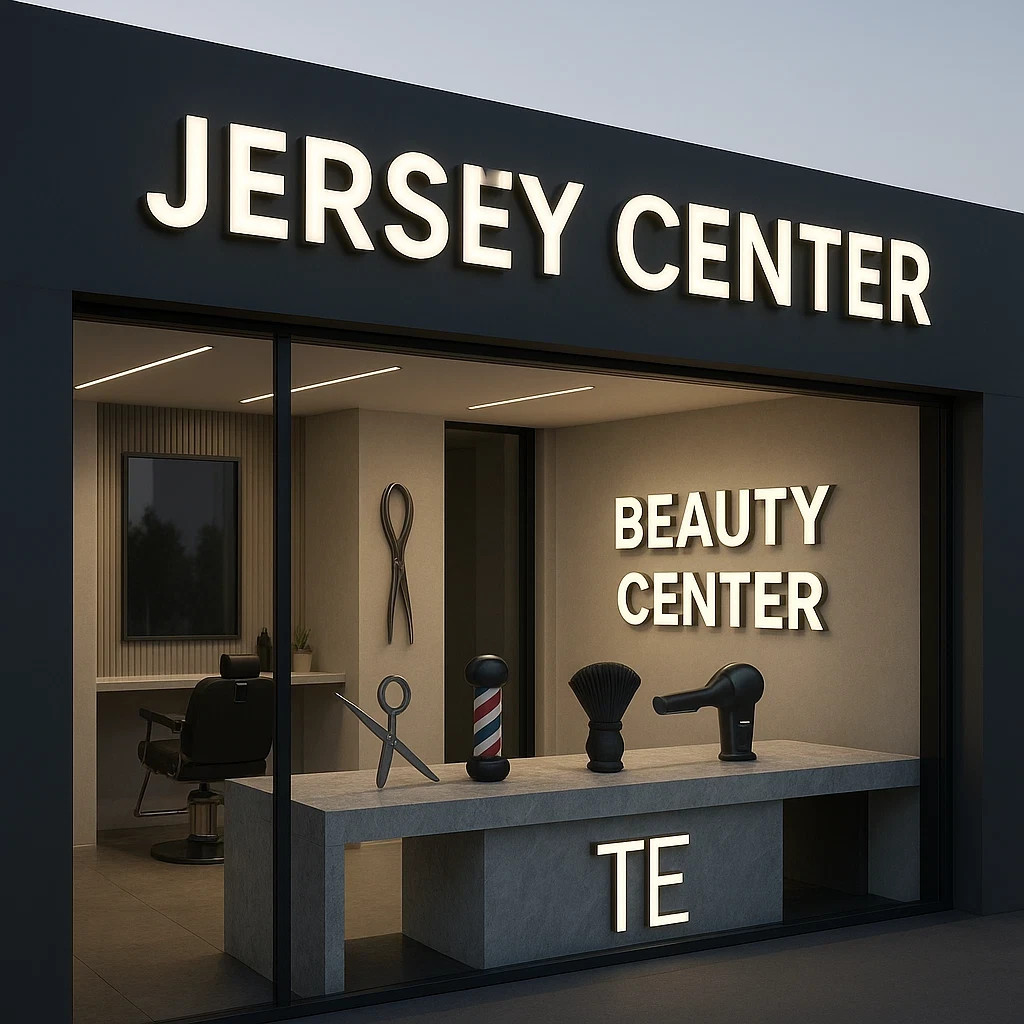 𝑵𝓙̶ Jersey Gym Custom 3D Channel Letters Illuminated & Non-Illuminated