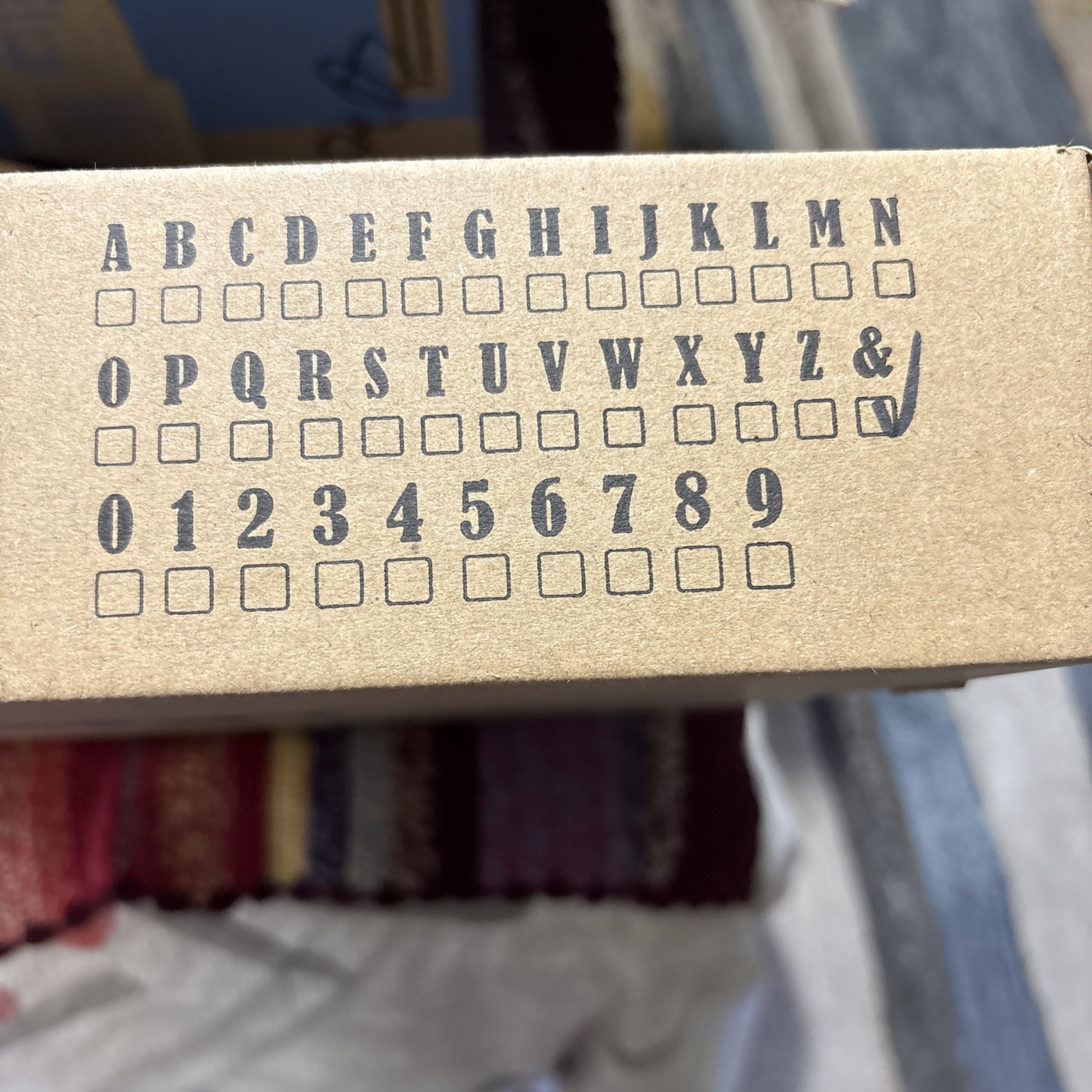 4FT Marque Letters &Numbers (& Sign) NIB