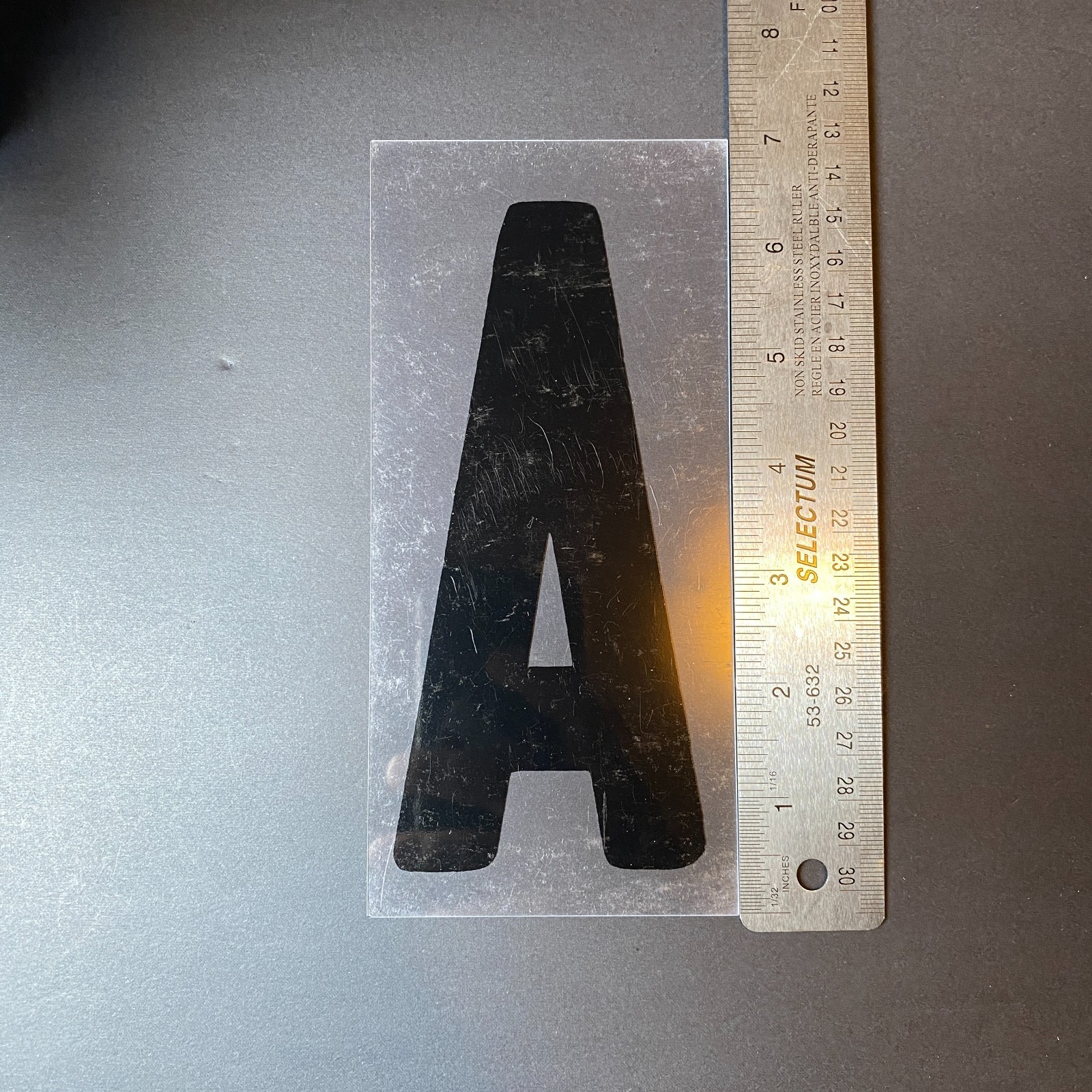 279 Outdoor Sign Condensed Flexible Flex Sign Letters Numbers 6&Prime; on 6 7/8&Prime; Set