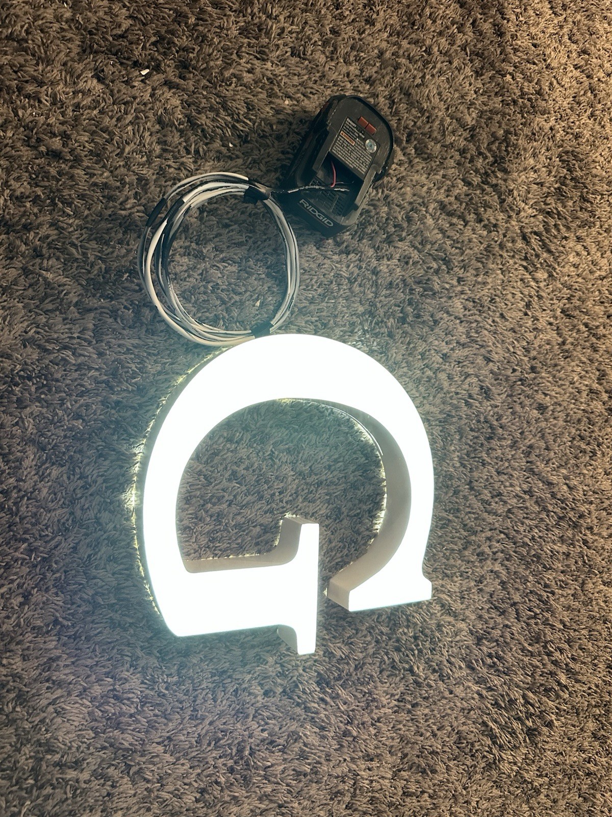 Authentic 12&Prime; Front Lot « Guess » Channel Letters