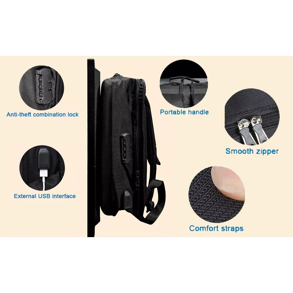 21.5&Prime; Touch Screen LCD Advertising Backpack Portable Digital Billboard Display
