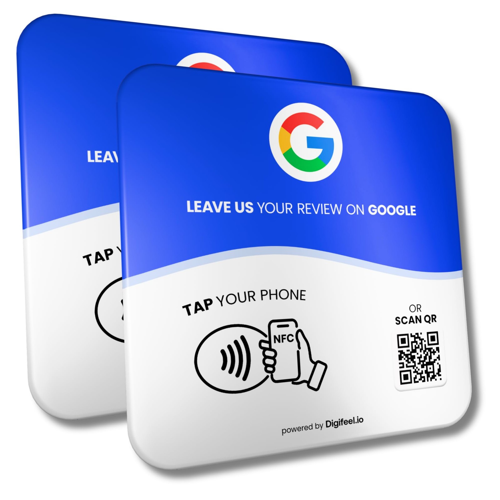 Digifeel Review Tap Card For Google Reviews Nfc Qr Code Sign Boost Customer