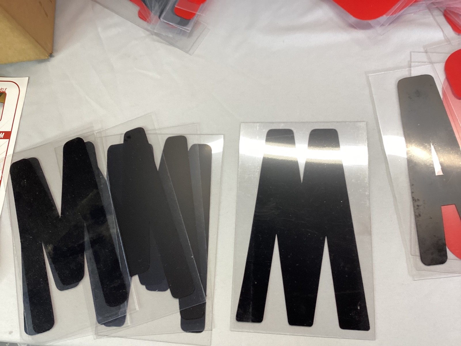 123 Pieces Marquee Sign Letters Numbers Symbols Plastic