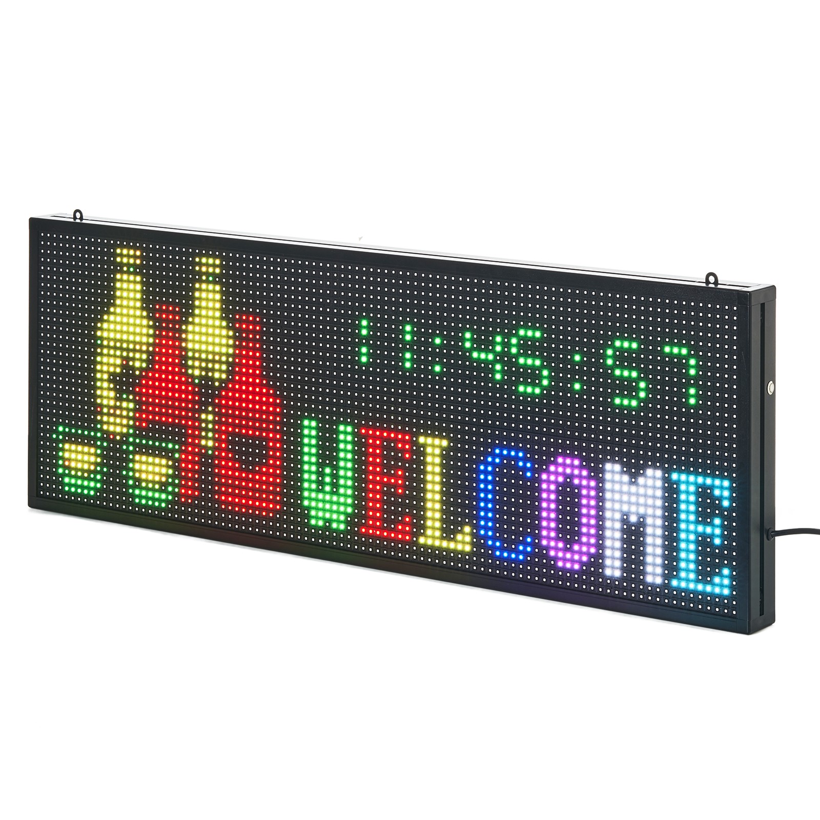 40&Prime;X15&Prime; LED Sign Scrolling Message Display Board Full Color Programmable Board
