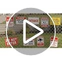 Reflective Entrance Sign, 8×12 Rust-Free Aluminum, Enter Here, Pre-Drilled | Wea