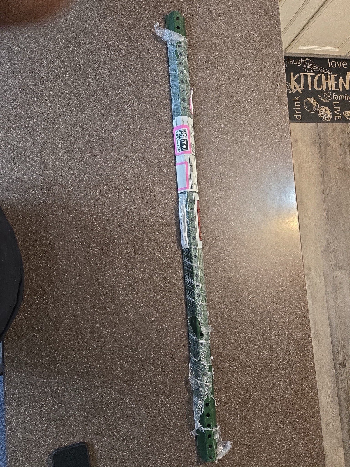 4 ft Tall U-Channel Sign Post Medium Weight Baked Enamel Steel Post