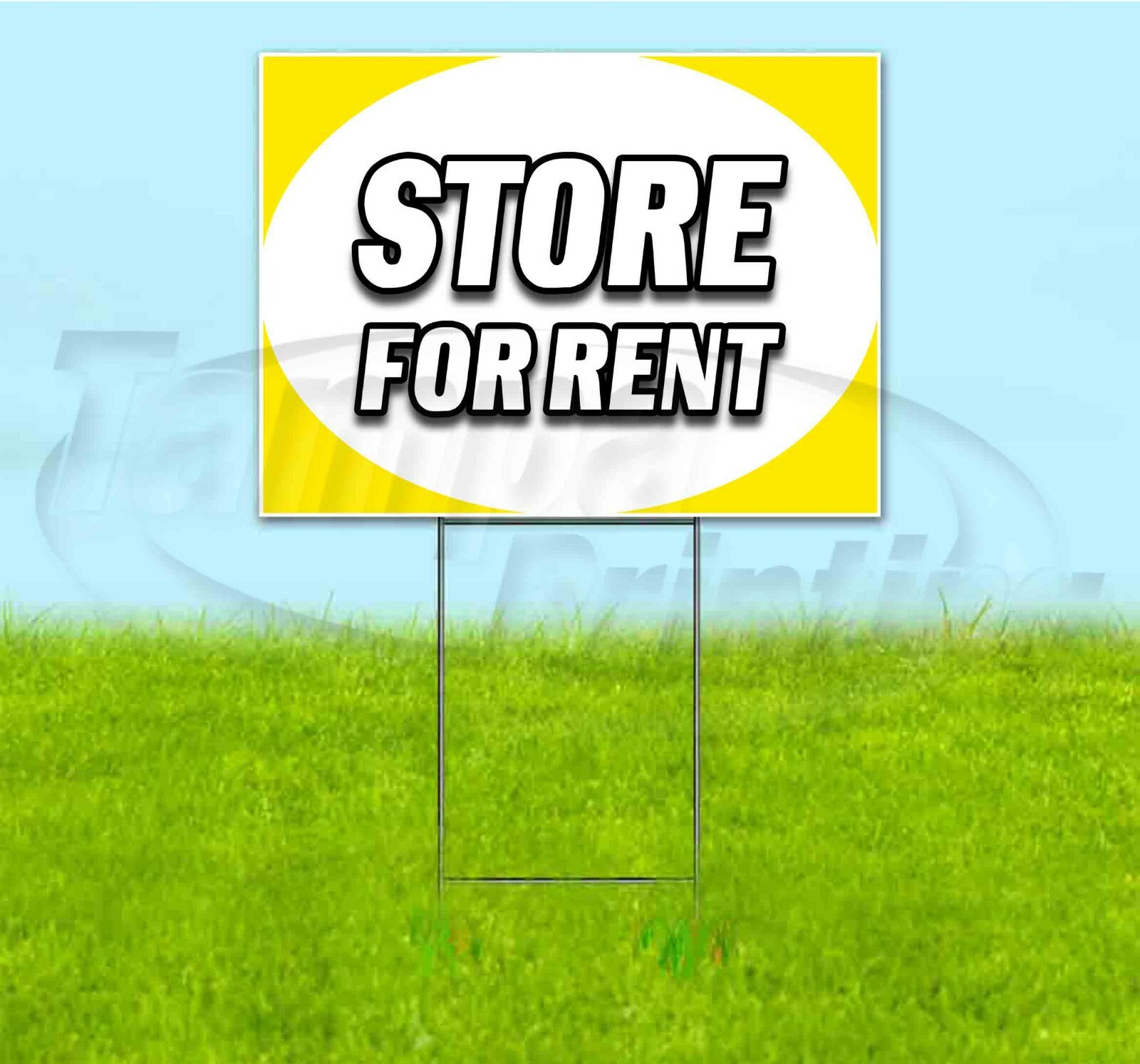 STORE FOR RENT 18×24 Yard Sign WITH STAKE Corrugated Bandit USA BUSINESS LEASE