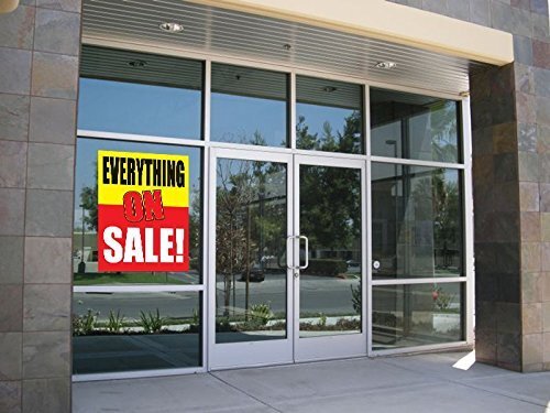 Promotional | Retail Window Display Sign | 18&Prime;W x 24&Prime;H