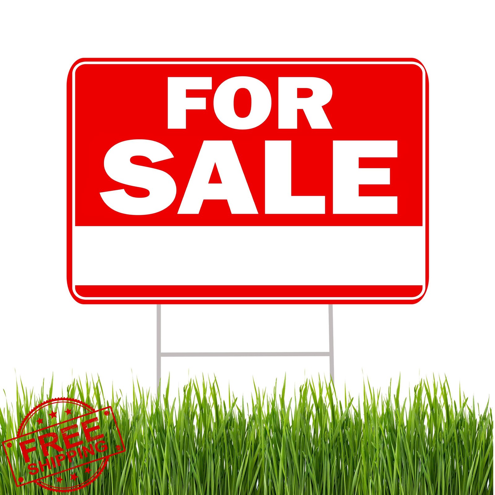 Rogue River Tactical Yard Sign, For Sale, Double Sided w/Stake Red