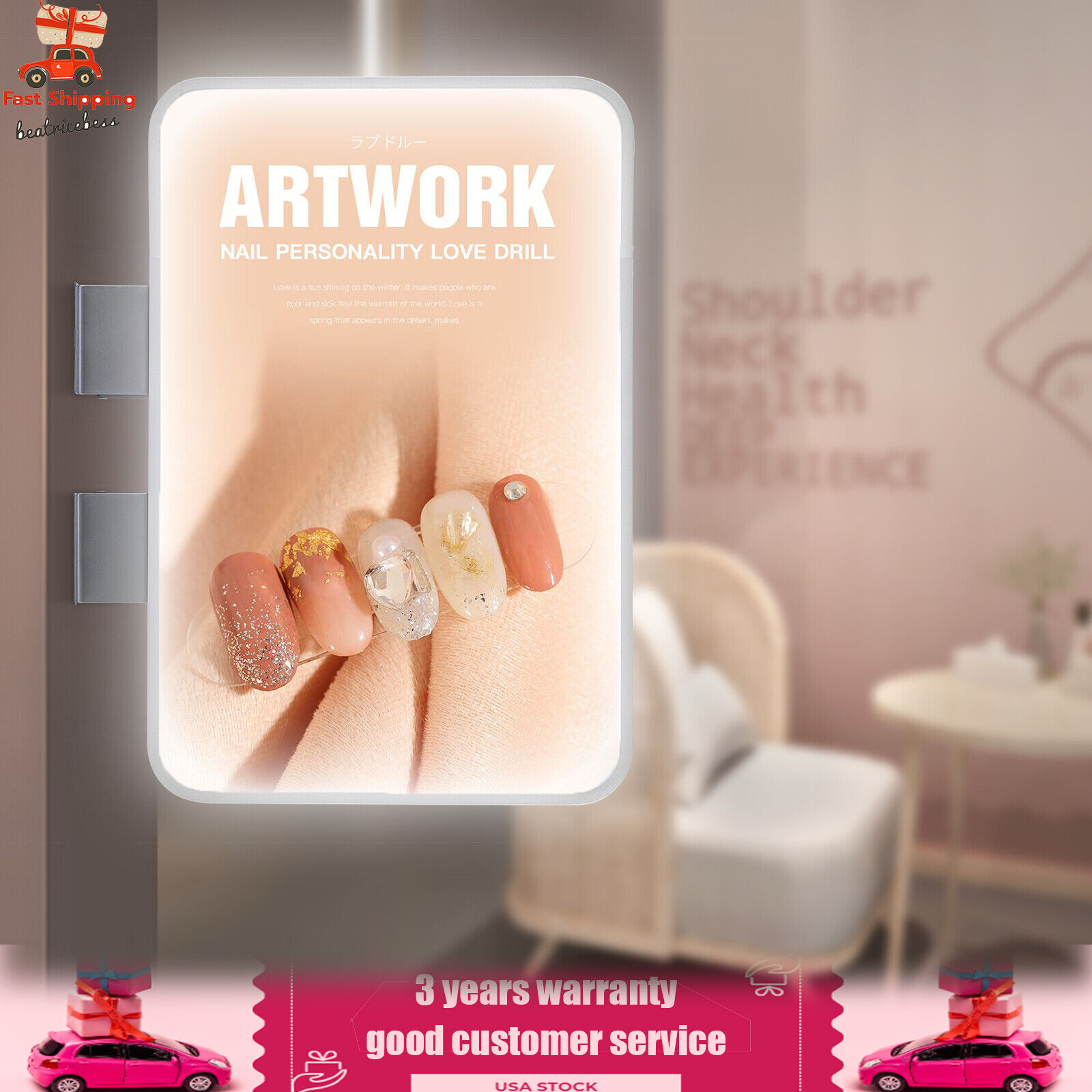 LED Poster Frame Illuminated Backlit Movie Advertisement Poster Frame 55*35cm