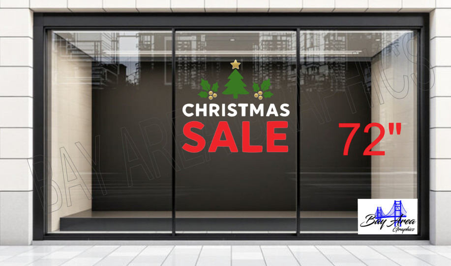 Christmas SALE Window Sticker Oracal 651 Outdoor Retail Vinyl Sign Waterproof🎄