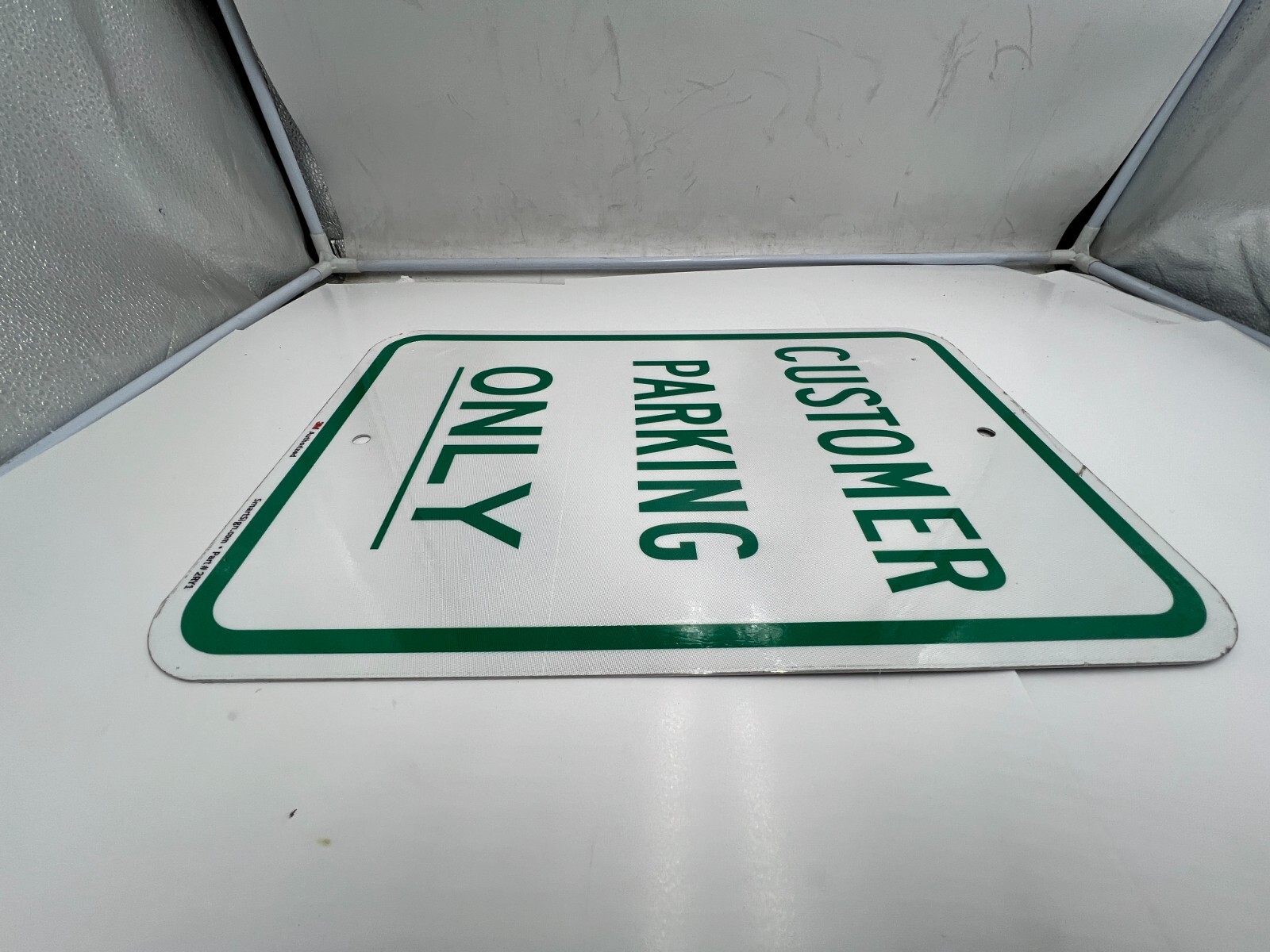 SmartSign 2RY1 Customer Parking Only Sign 12&Prime; X 18&Prime; Metal