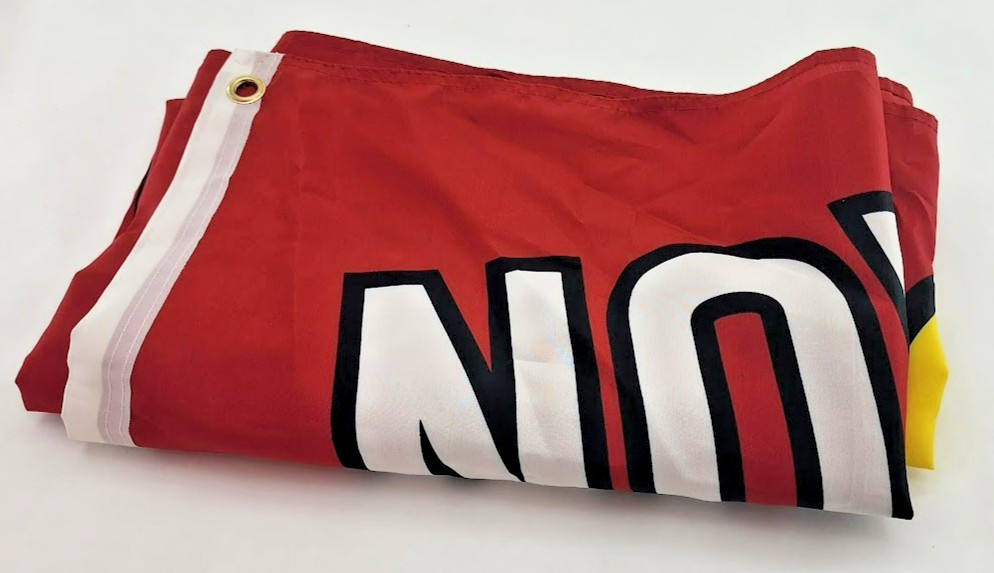 Now Open Flag 3x5ft We&rsquo;re Open Open Sign Welcome Open Now Red Yellow Flag Banner