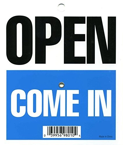 Store Sign Will Return 5 x 6 Inches Durable Tear Resistant Plastic
