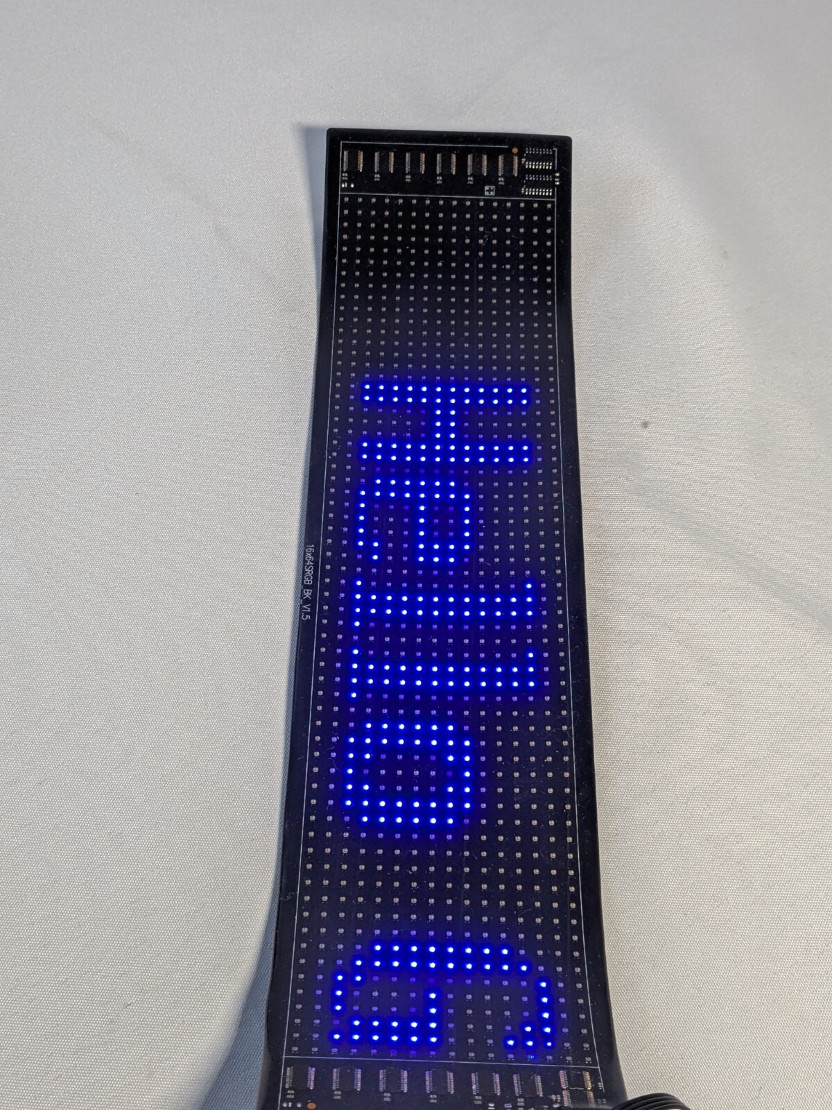 Black 16 Series Display Screen App Control LED Sign With User Manual