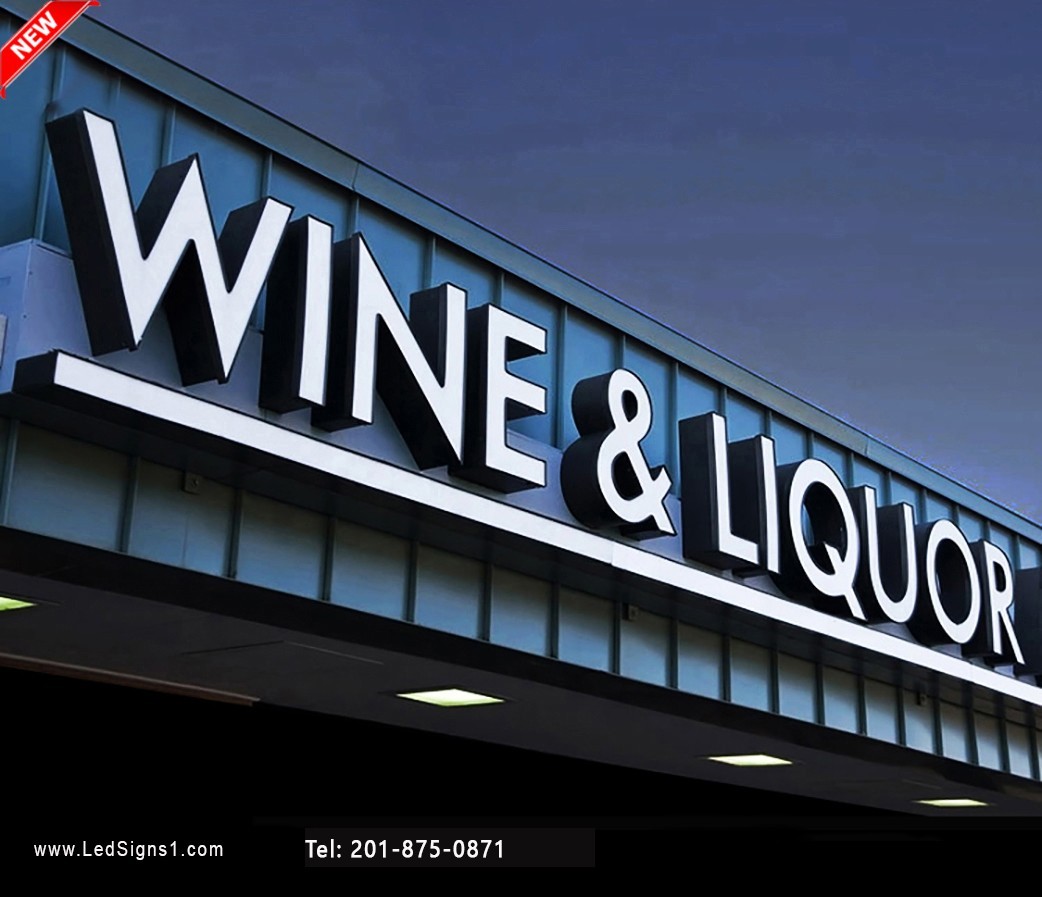 Custom Channel Letters Storefront signage outdoor 20 Inches ( Read Description )