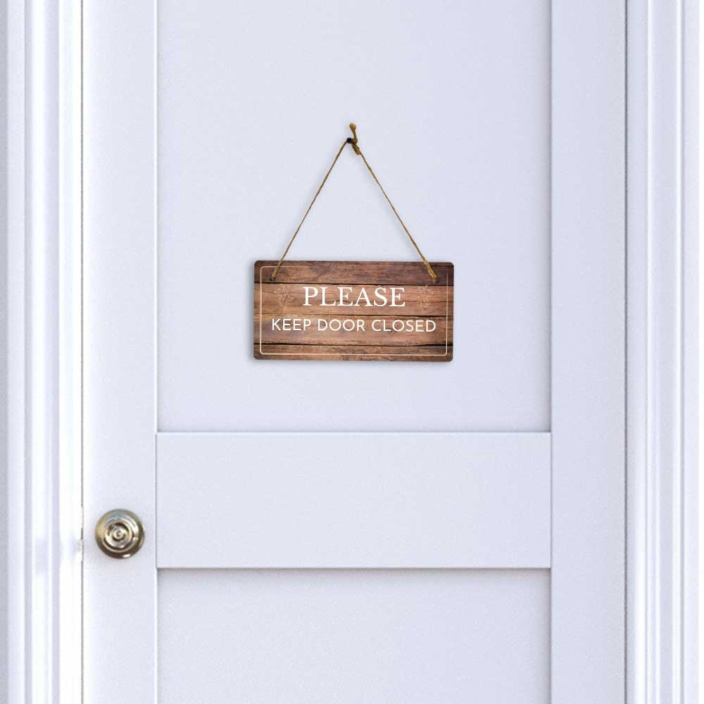 Instructions & Reminders | Rustic Oak Wood 5 x 10&Prime; Hanging Signs
