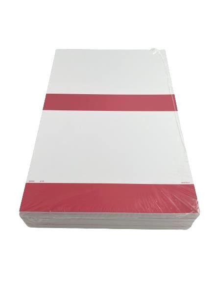 Retail Sale Poster Paper 11&Prime;x7&Prime; Red & White Sealed Original Packaging