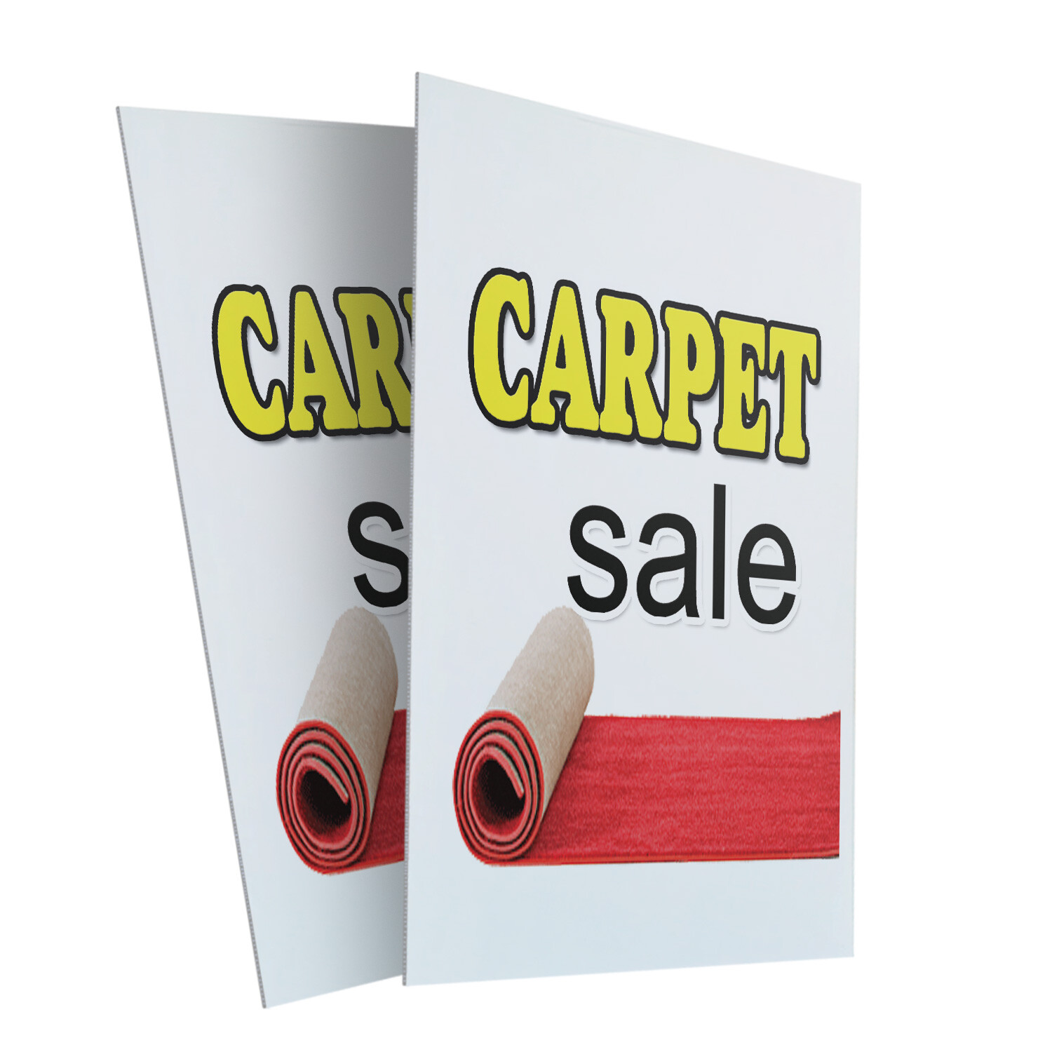 A-frame Sidewalk Carpet Sale 24&Prime; x 36&Prime; Double Sided A-Frame Sidewalk Sign