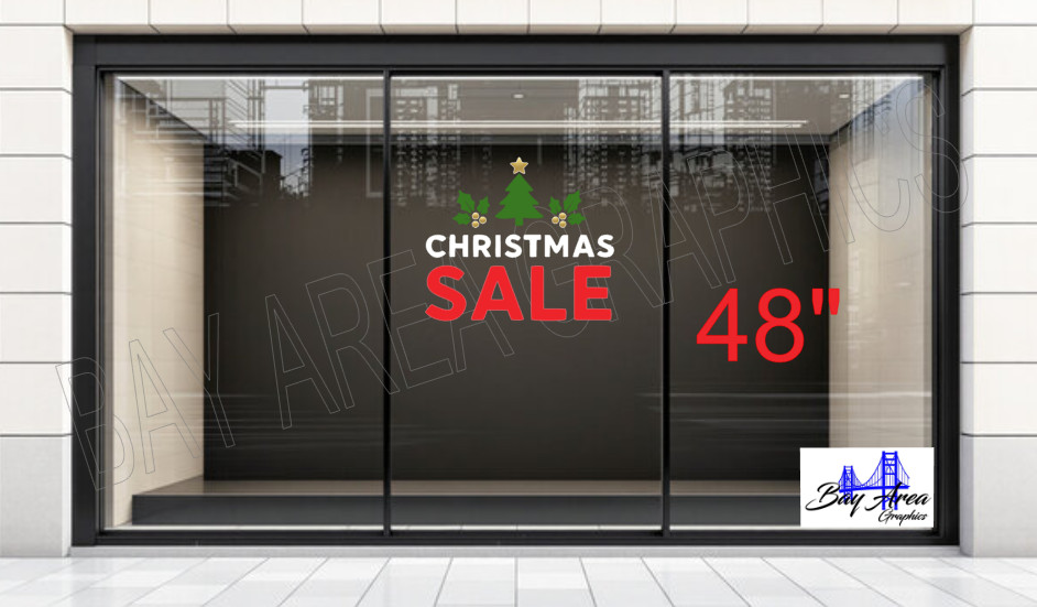 Christmas SALE Window Sticker Oracal 651 Outdoor Retail Vinyl Sign Waterproof🎄
