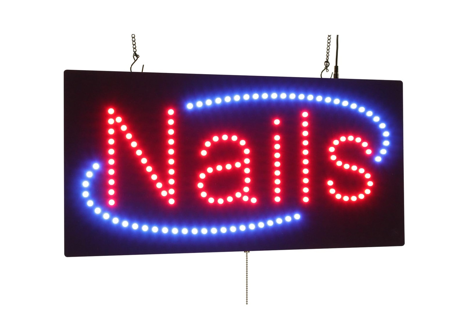 Nails Sign, 24&Prime;x12&Prime;, 60x30cm, , LED, Neon, Florescent, Signage, Signboard, Di…