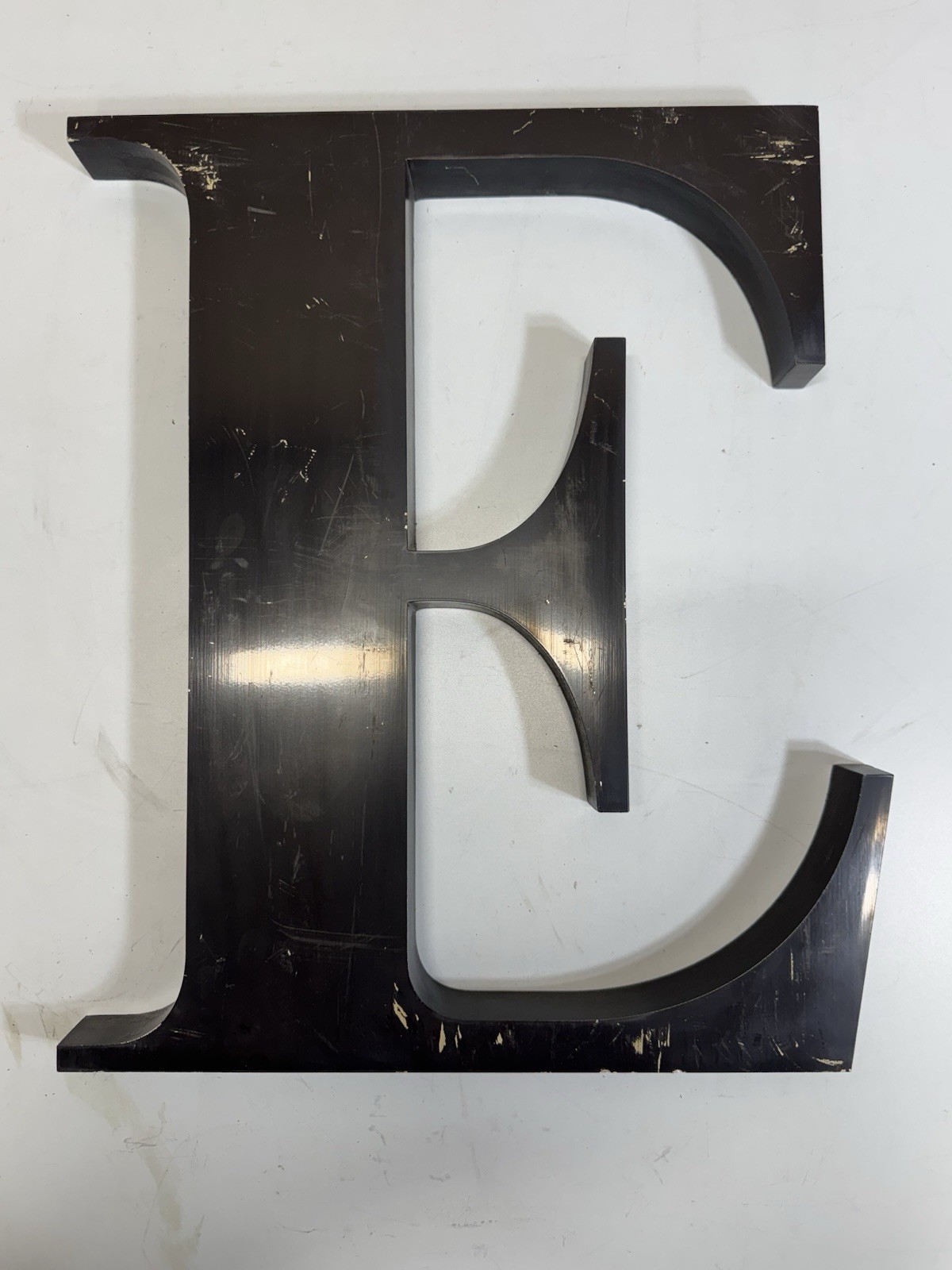 Gemini Inc 18” Cast Aluminum Architectural Letter Sign Black Commercial Letters
