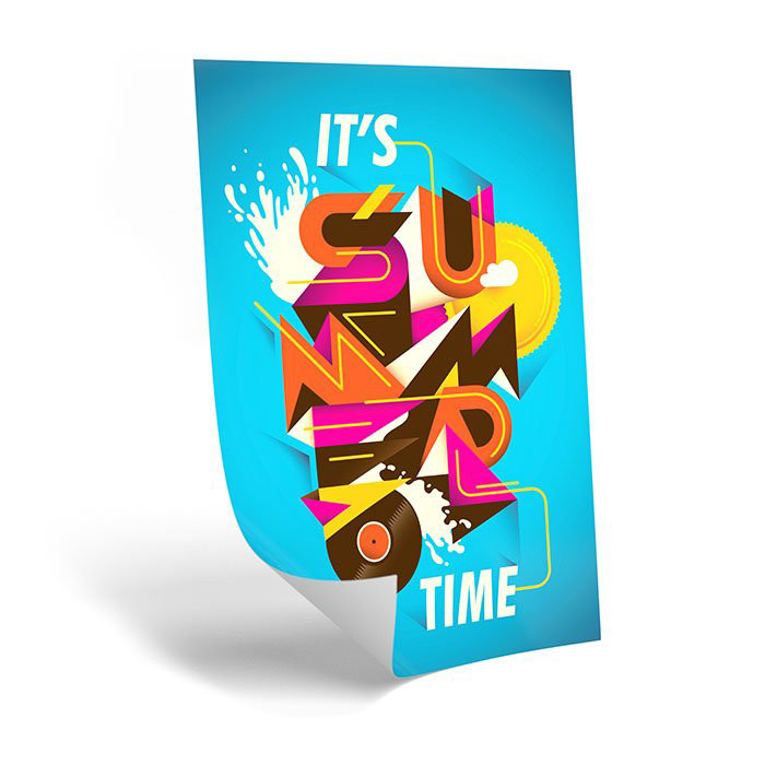 Full Color Custom Poster Print Heavy Poster Paper – FREE SHIPPING