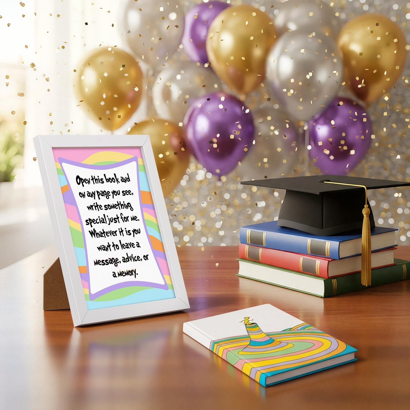 2 Pcs Graduation Party Table Sign Graduation Candy Buffet Sign Decorations Co…