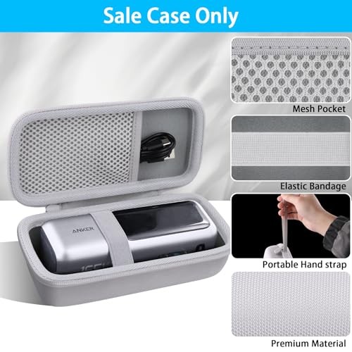Anker Power Bank 25000mAh 165W Case Only Built-in Retractable USB-C Cable