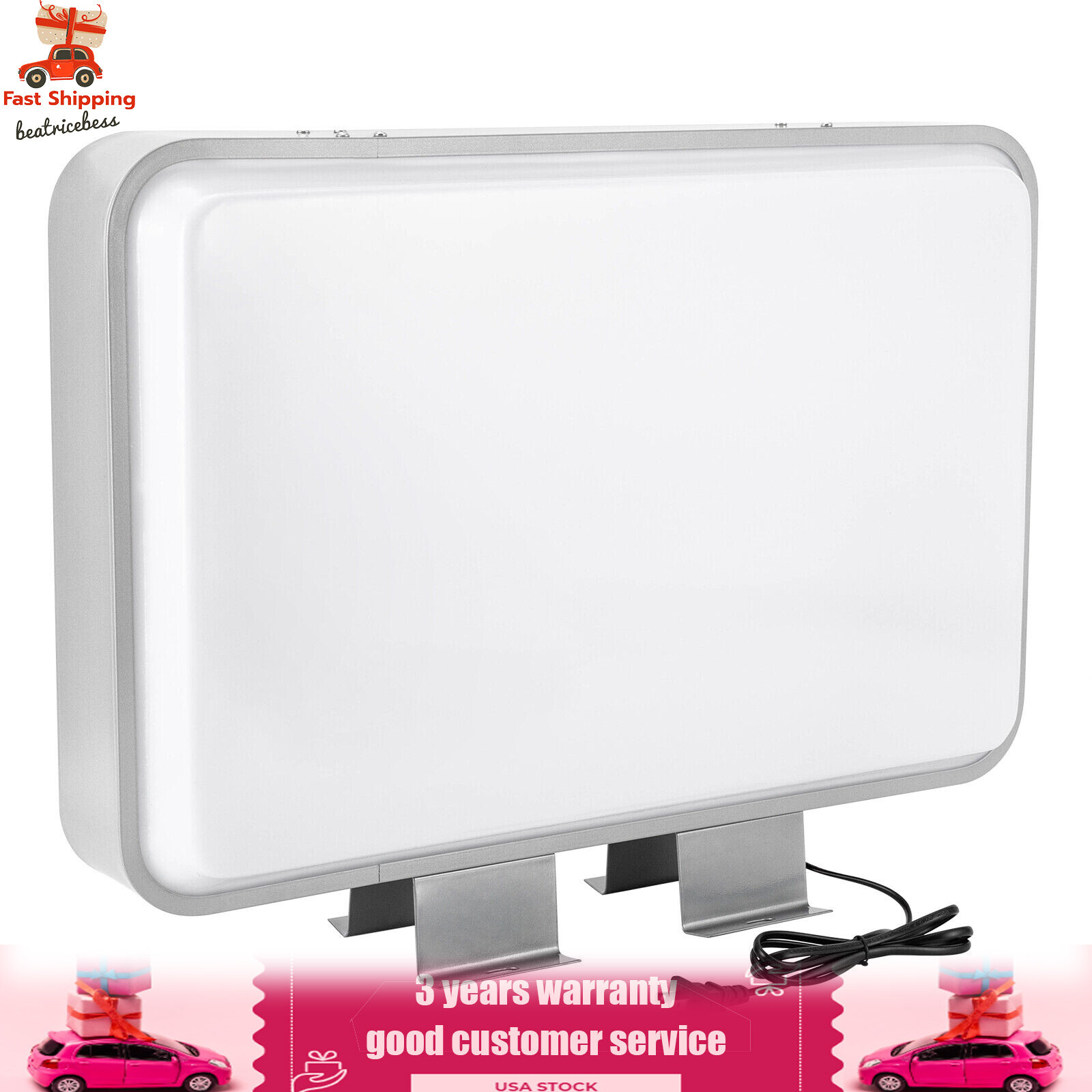 LED Poster Frame Illuminated Backlit Movie Advertisement Poster Frame 55*35cm
