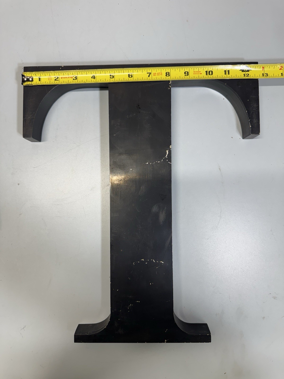 Gemini Inc 15” Cast Aluminum Architectural Letter Sign Black Commercial Letters