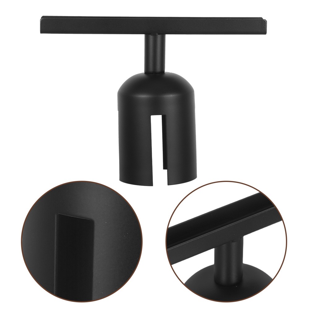 Stanchion Sign Holder Floor Standing Horizontal Poster Display Clips for Retail