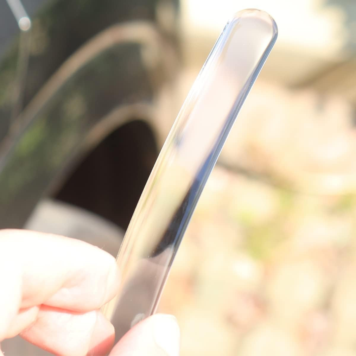 12 pegatinas protectoras antiarañazos para manija de puerta de coche.