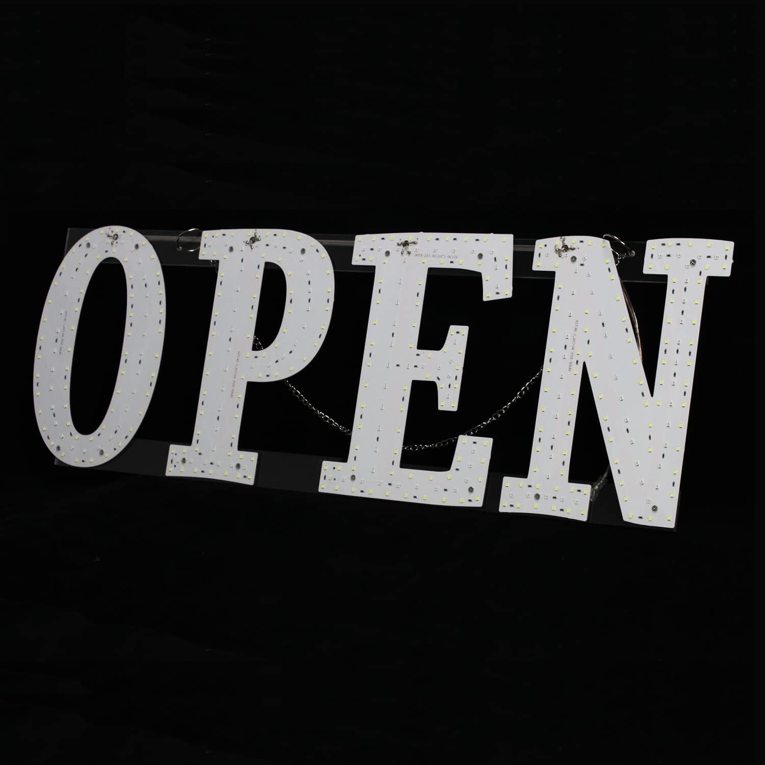 Ultra Bright 40&Prime;x14&Prime; Large LED Open Sign for Business with Hanging Installation