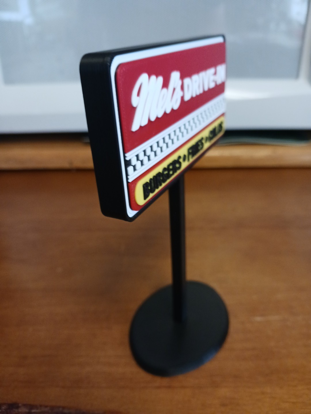 American Graffiti Mel&rsquo;s Drive In Restaurant Sign. Customizable Names. Msg Me 6&Prime;