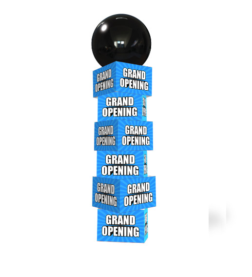 PermaShine Printed Balloon Tower kit indoor Car Dealership Sale Advertisement