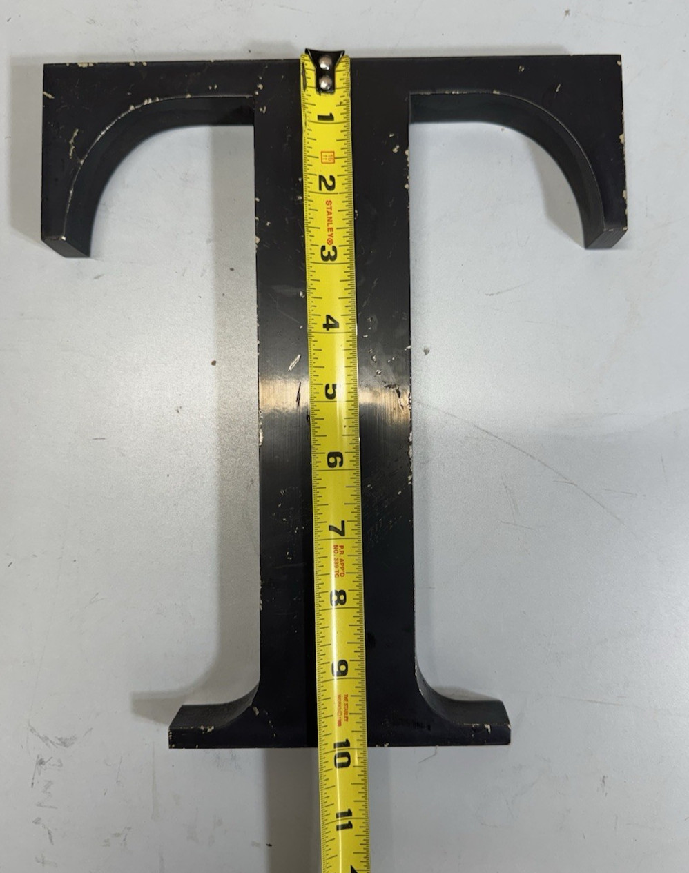 Gemini Inc 10” Cast Aluminum Architectural Letter Sign Black Commercial Letters