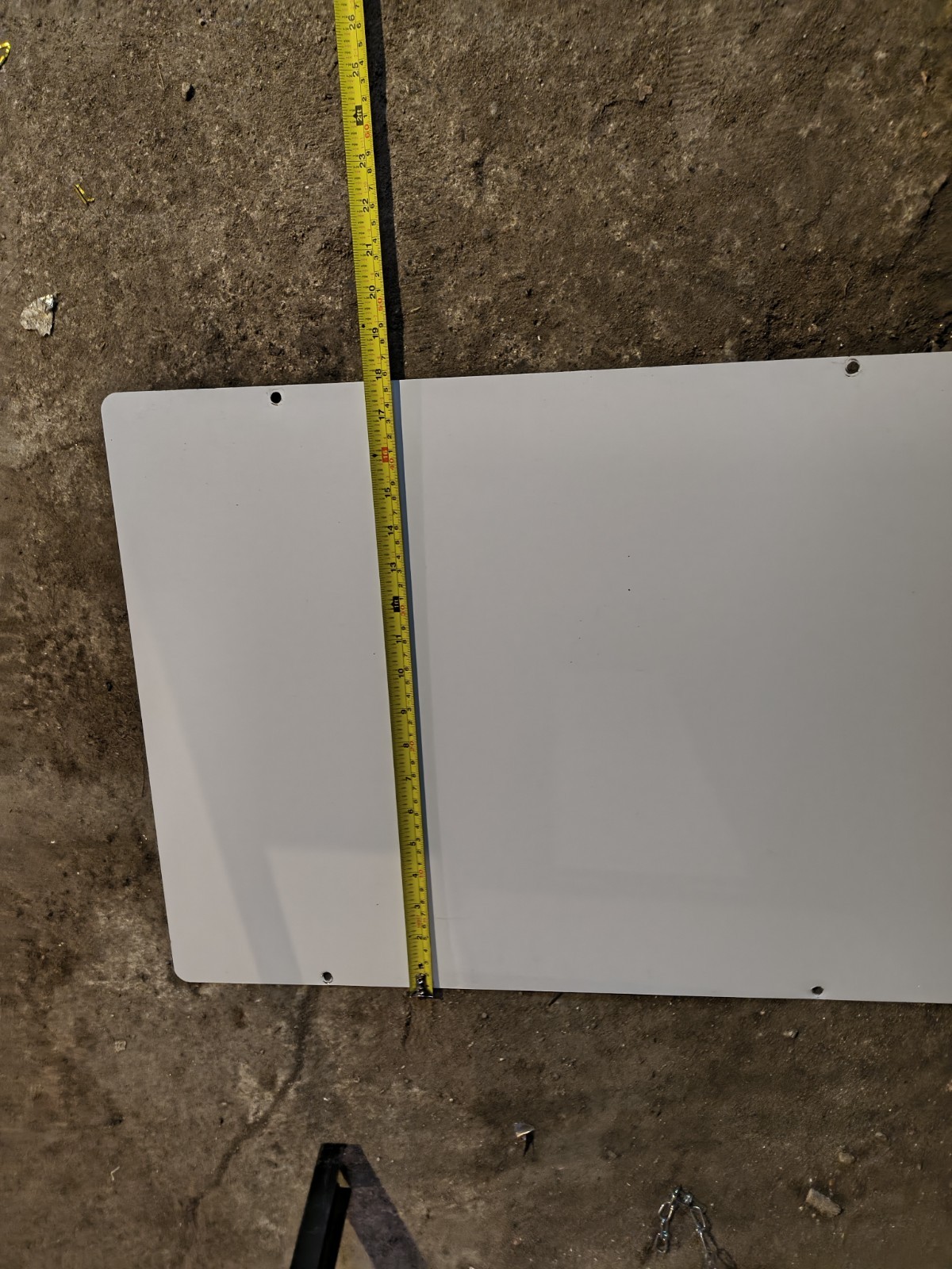Metal A-Frame Sidewalk Sign Holder Stand 24&Prime;x36&Prime; Double-Sided, Heavy-Duty