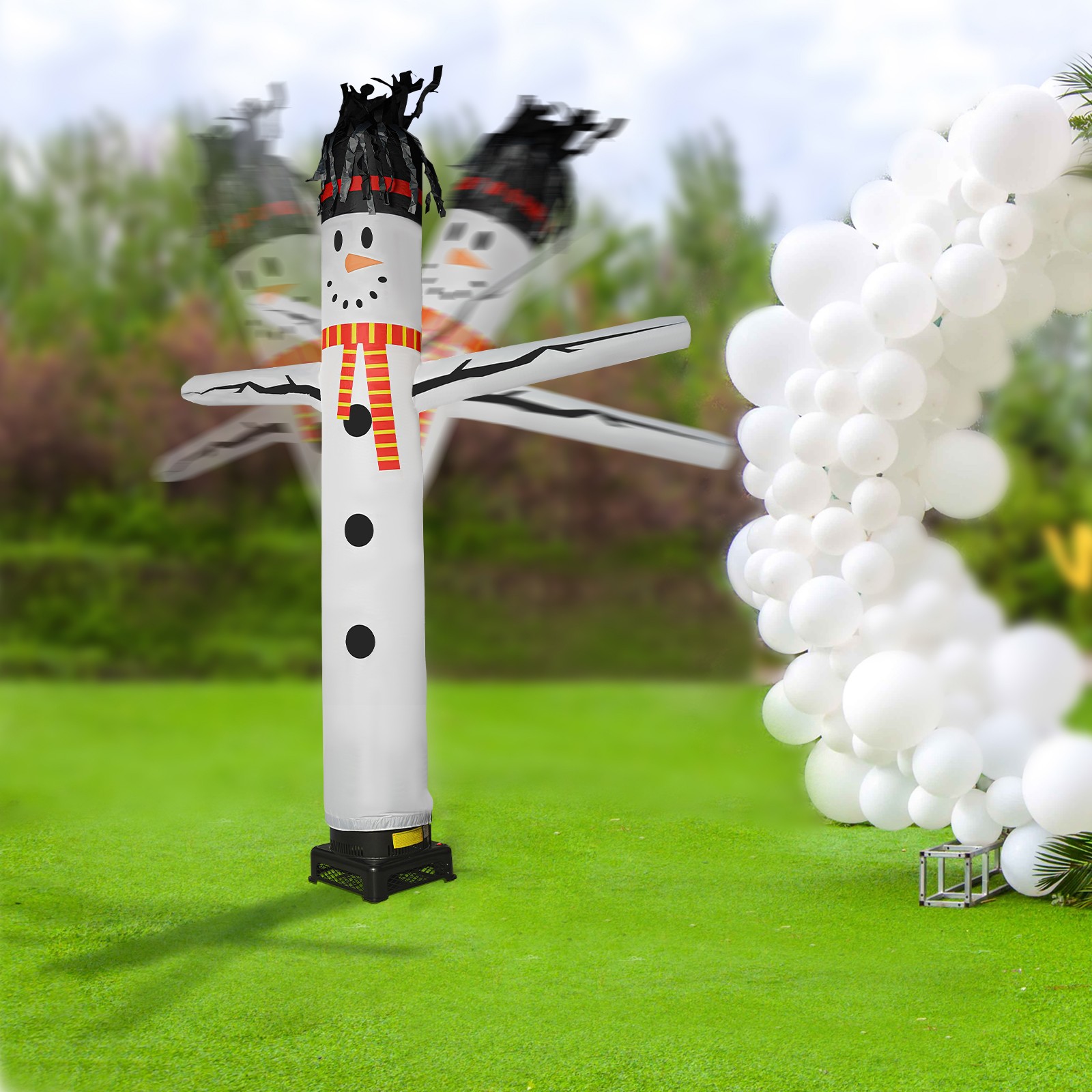 10 Ft Inflatable Wacky Waving Tube Man With Blower Fan – Dancing Air Puppet