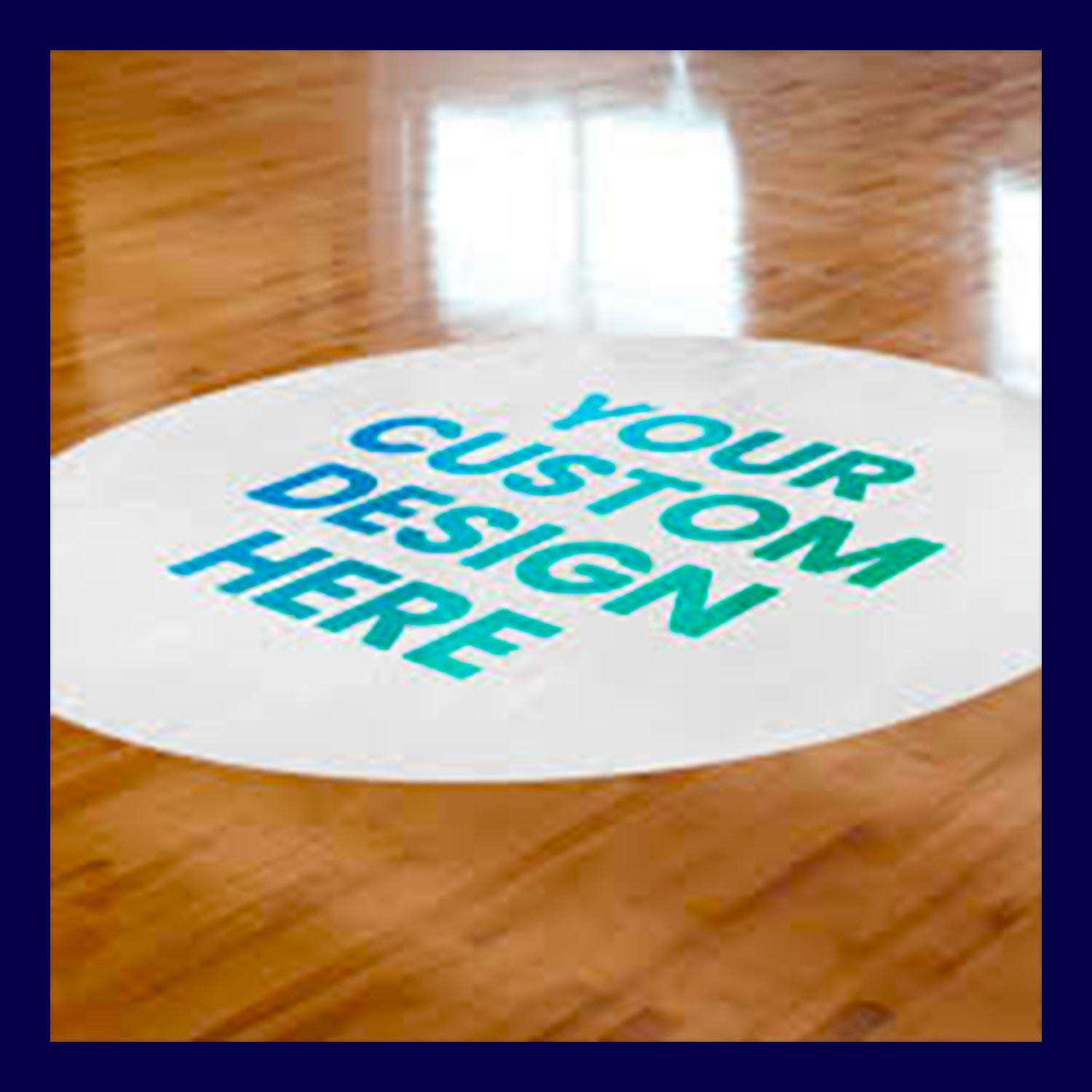 Custom Floor Decal (Dance Floor Wedding Party Decorations)