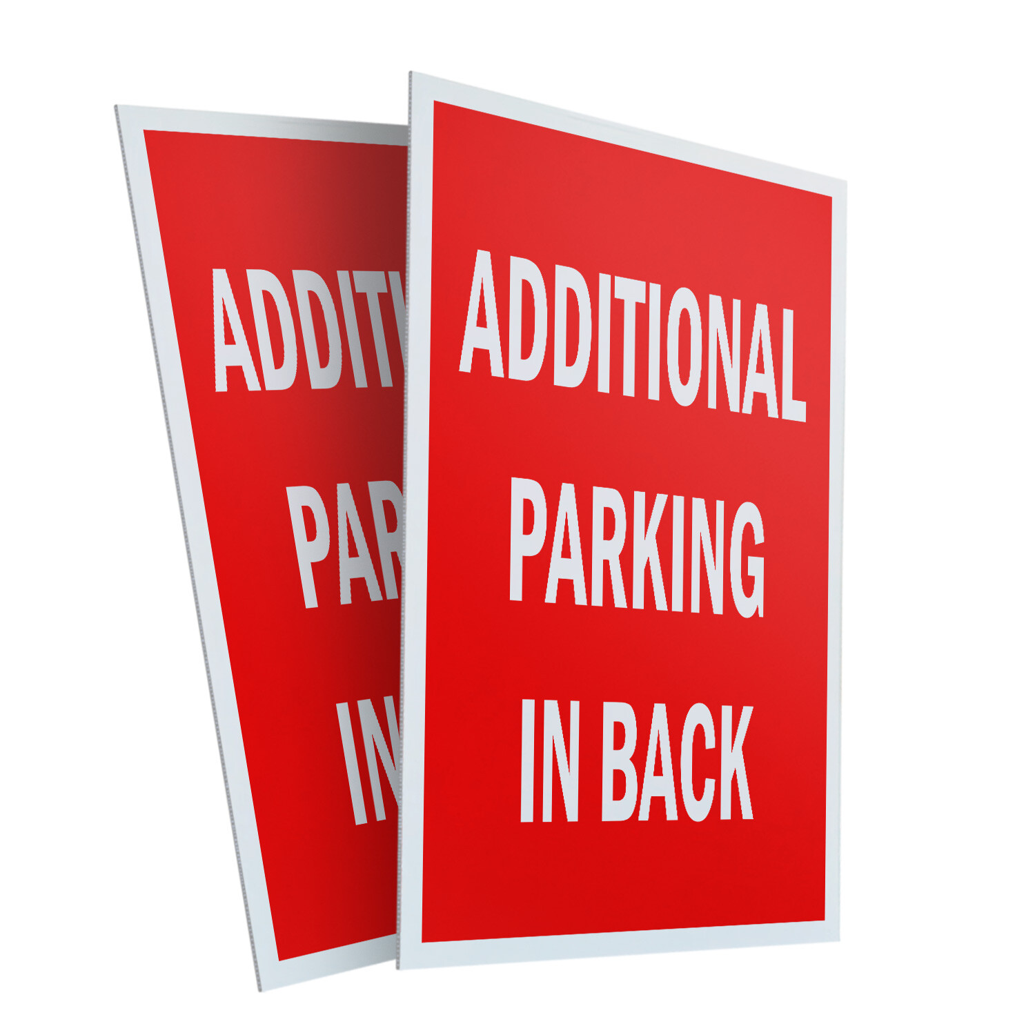 A-frame Sidewalk Additional Parking In Back 24&Prime; x 36&Prime; Double Sided A-Frame Sidew