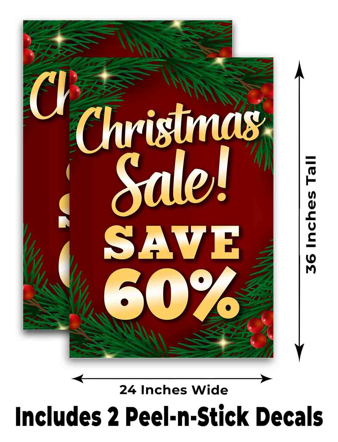 CHRISTMAS SALE SAVE 60% Signicade 24×36 A Frame Sidewalk Sign Double Sided